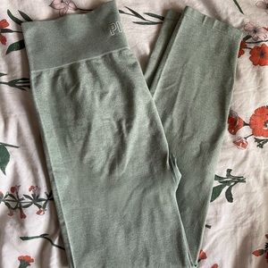 Mint Green PINK Leggings